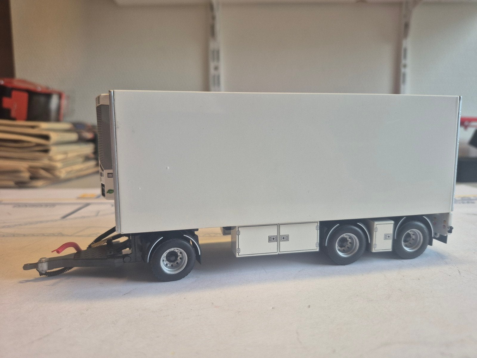wsi noorse schamel aanhanger, Ophalen of Verzenden, Zo goed als nieuw, Bus of Vrachtwagen, Wsi