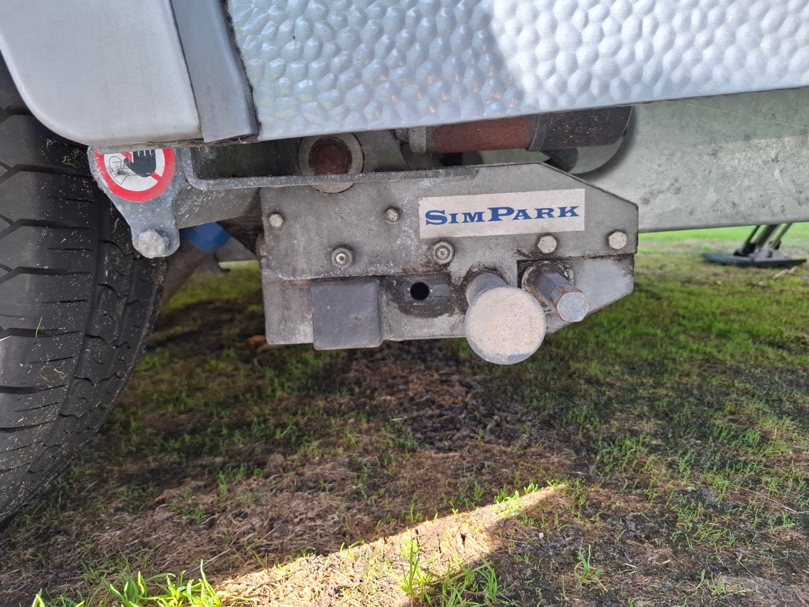 SimPark Easymatic Mover voor caravan/trailer (tot 2500kg), Ophalen, Gebruikt