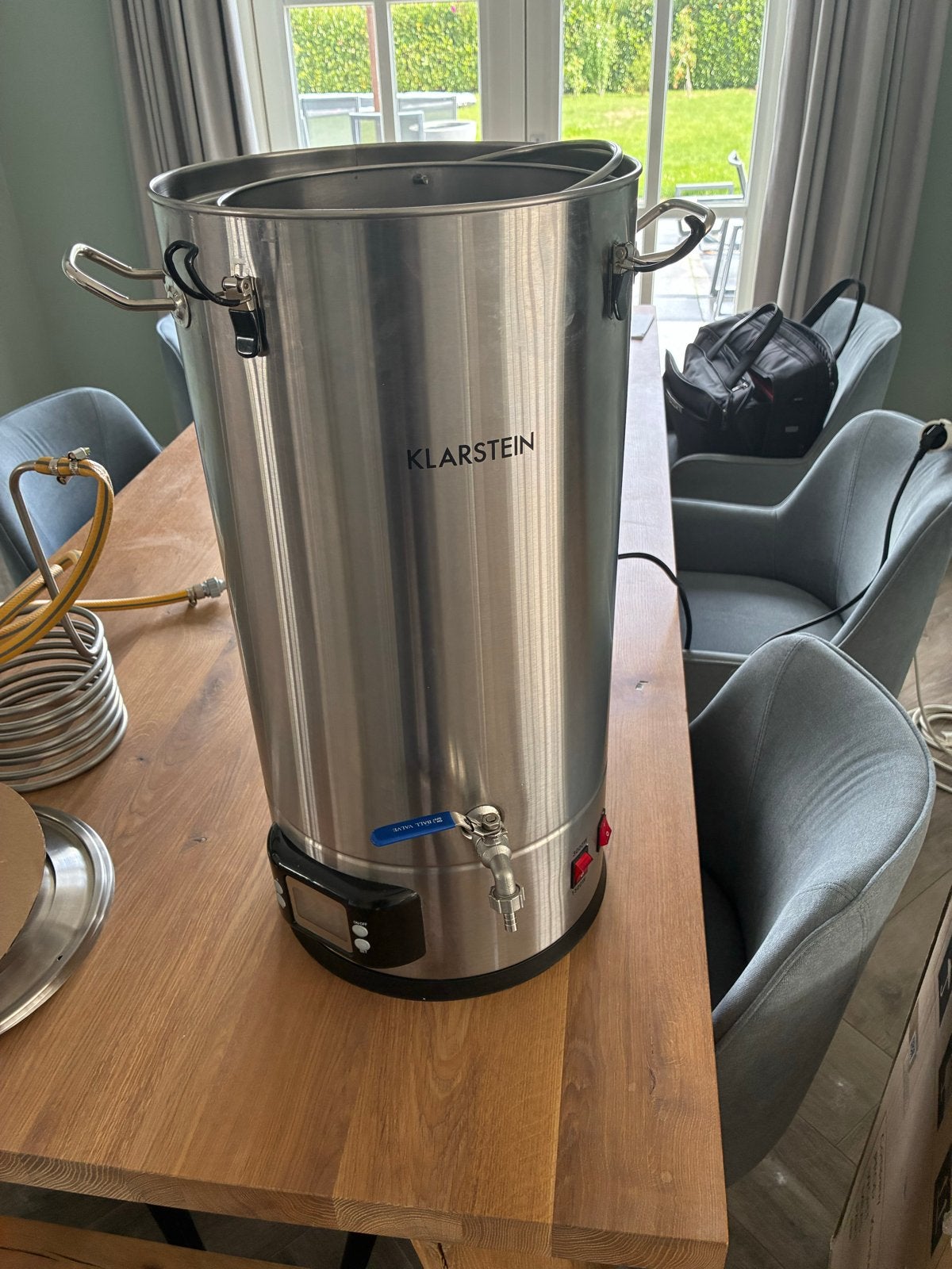 Bierbrouwinstallatie Klarstein 30L 3000W – zeer compleet, Ophalen, Gebruikt