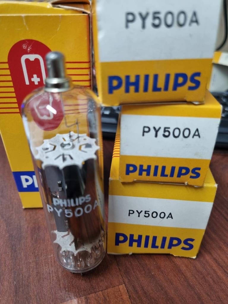 5x Philips PY500A NOS buizen, Ophalen of Verzenden, Buis of Buizen
