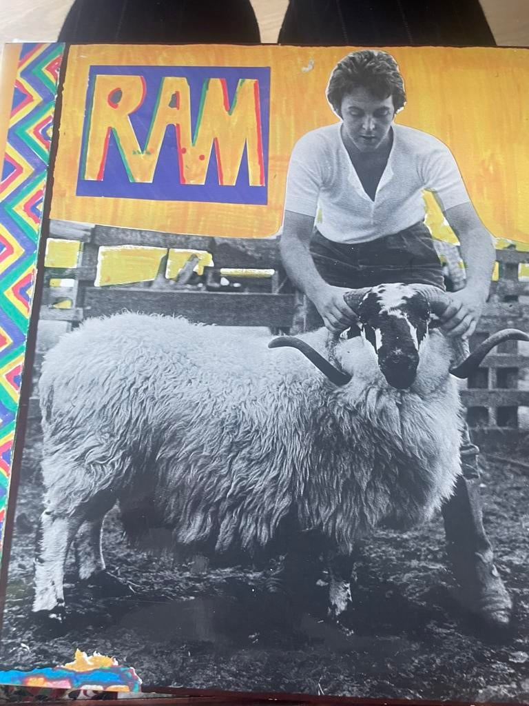 Lp paul mccartney ram the beatles, Cd's en Dvd's, Ophalen of Verzenden, Zo goed als nieuw, 12 inch, Poprock