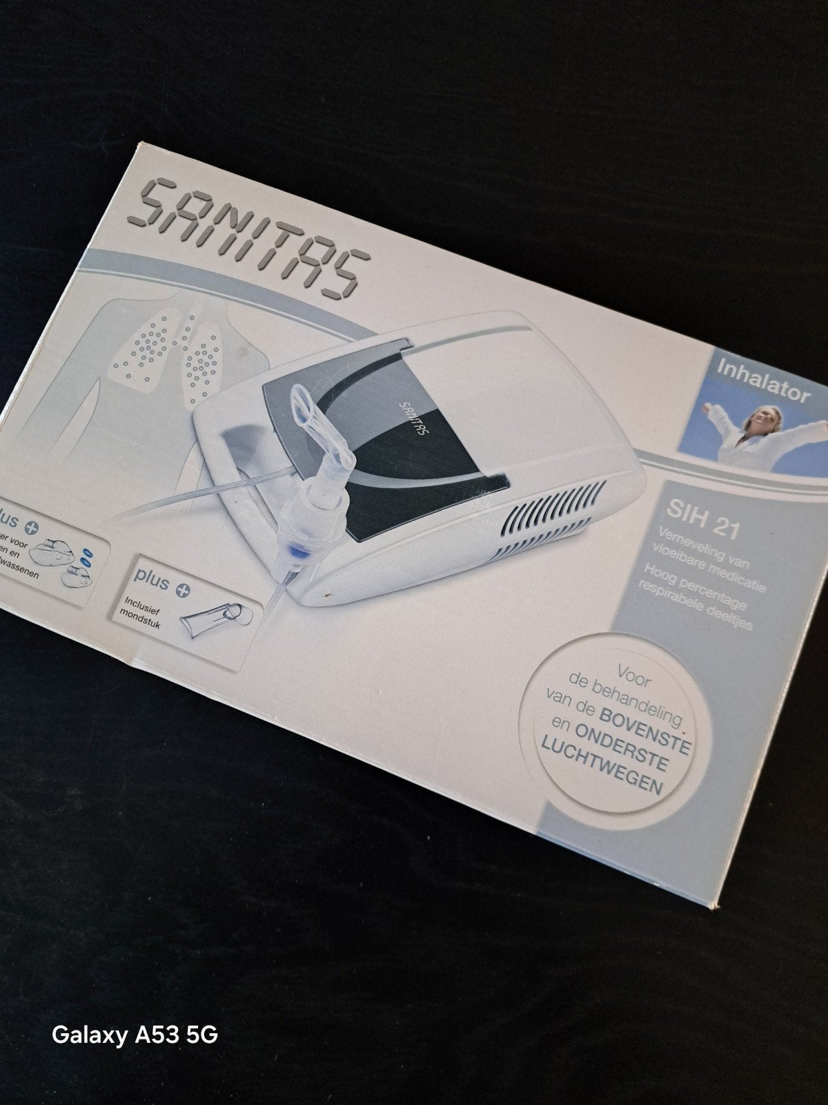Sanitas SIH21 inhalator (nieuw), Ophalen of Verzenden, Zo goed als nieuw