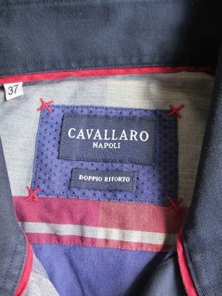 Cavallaro Napoli, size 37, Kleding | Heren, Overhemden, Halswijdte 38 (S) of kleiner, Zo goed als nieuw, Cavallaro Napoli, Meerkleurig