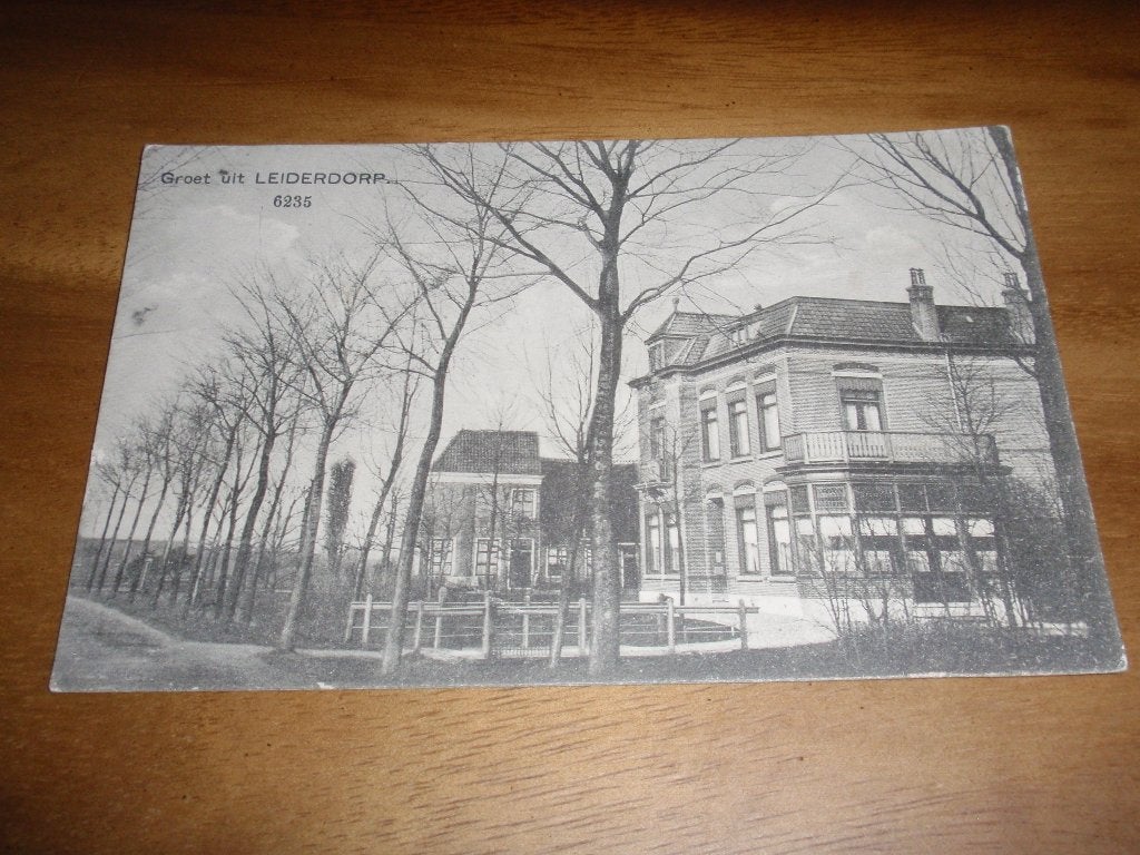 Leiderdorp Uitg Nauta, Verzenden, Voor 1920, Gelopen, Zuid-Holland
