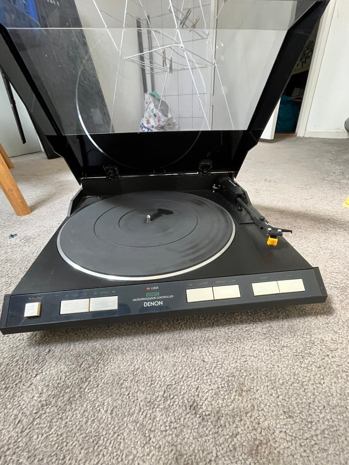 Denon DP 15 F Plattenspieler, Ophalen of Verzenden, Overige merken, Automatisch