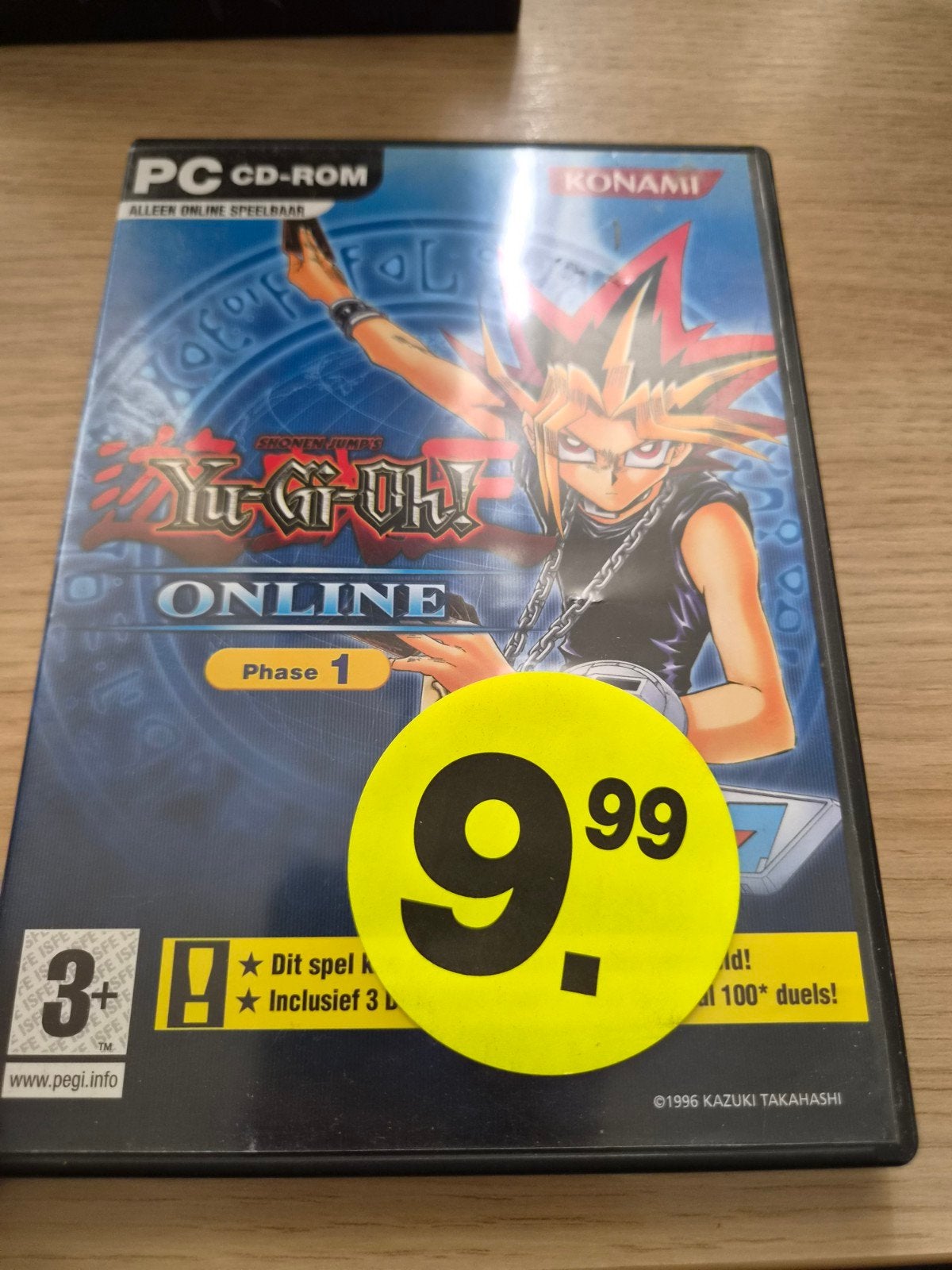 Yu-Gi-Oh! Online Phase 1 PC CD-ROM met Duel Pass, Online, Gebruikt, 1 speler, Ophalen of Verzenden