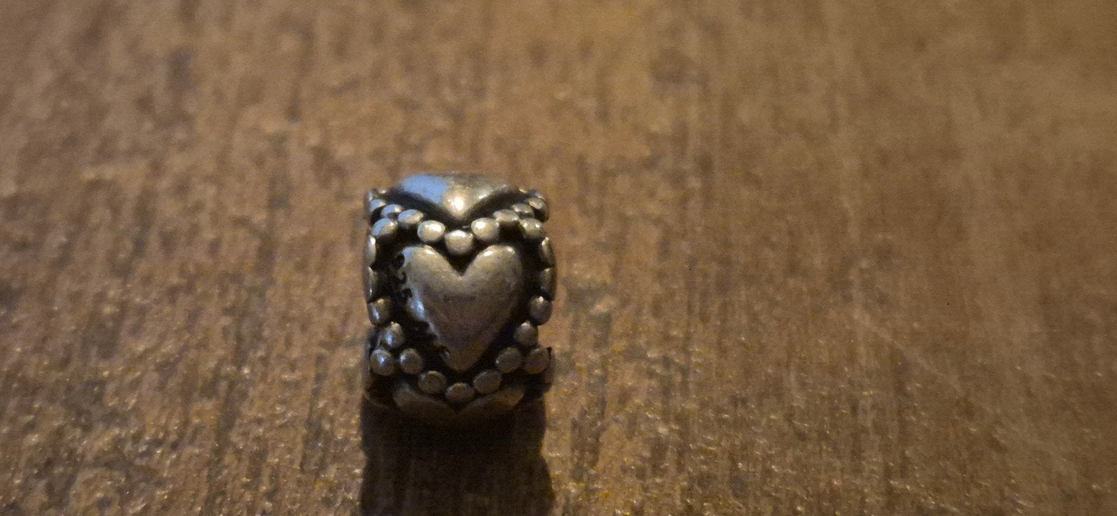 Pandora 925 Sterling Zilveren Bedel met Hartjes, Ophalen of Verzenden, Zilver, Pandora