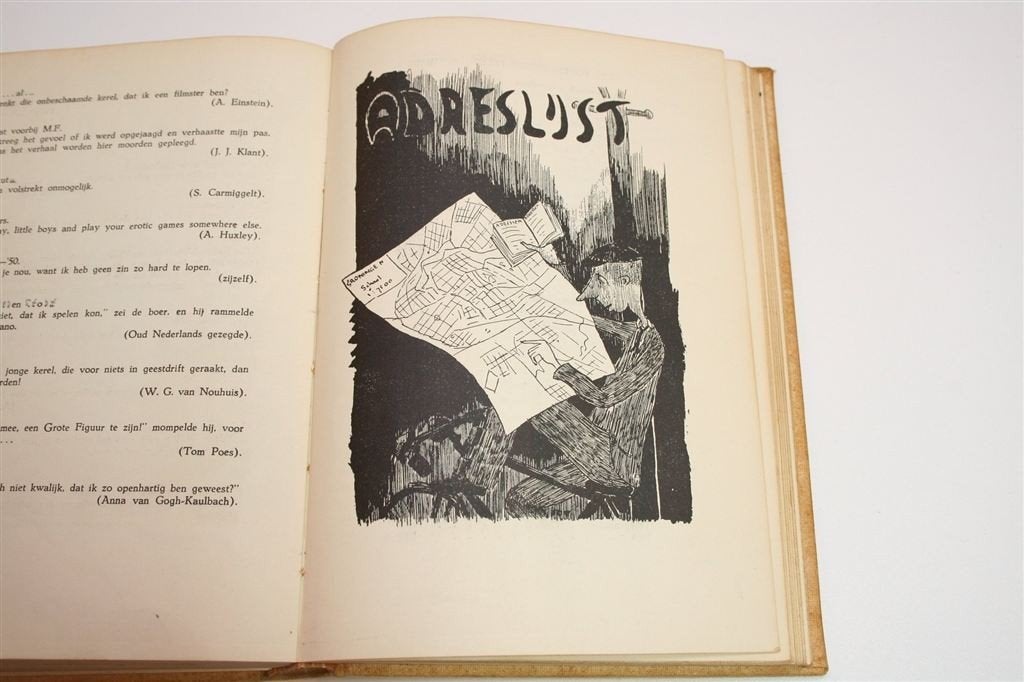 Groninger Studenten Almanak 1951, Ophalen of Verzenden, Gelezen