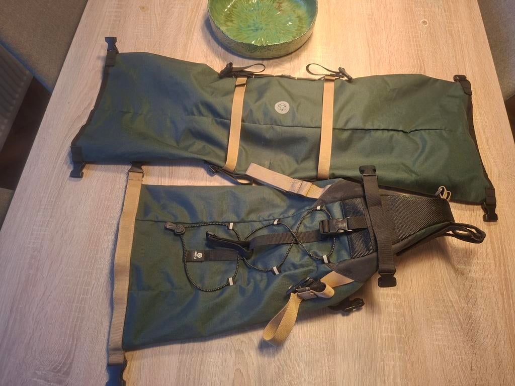 AGU Venture Fietstassen Set: Stuurtas 17L & Zadeltas 10L, Ophalen of Verzenden, Gebruikt, AGU