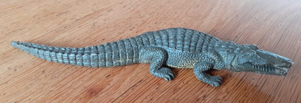britains ltd england krokodil jaren 60 70 vaste onderkaak, Ophalen of Verzenden, Gebruikt