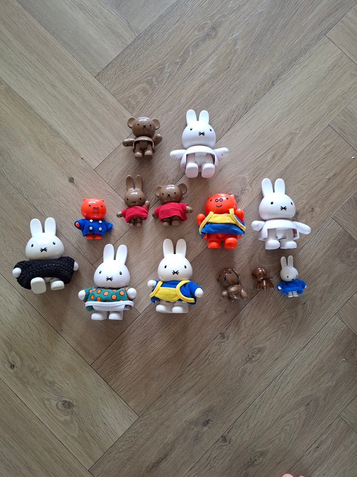 vintage Nijntje speelset: huis, auto, speeltuin en figuren, Ophalen of Verzenden, Gebruikt, Jongen of Meisje