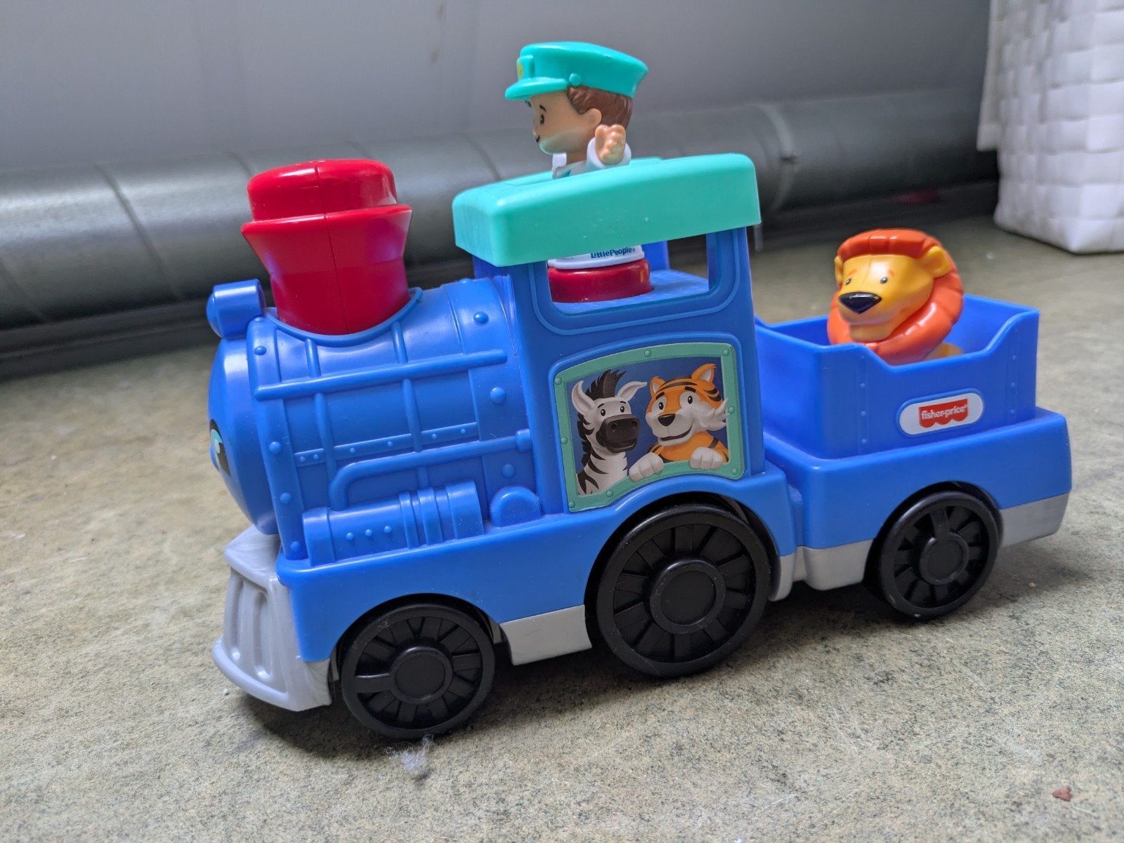 Fisher-Price Little People Trein met Geluid, Ophalen of Verzenden, Gebruikt, Overige typen, Met geluid