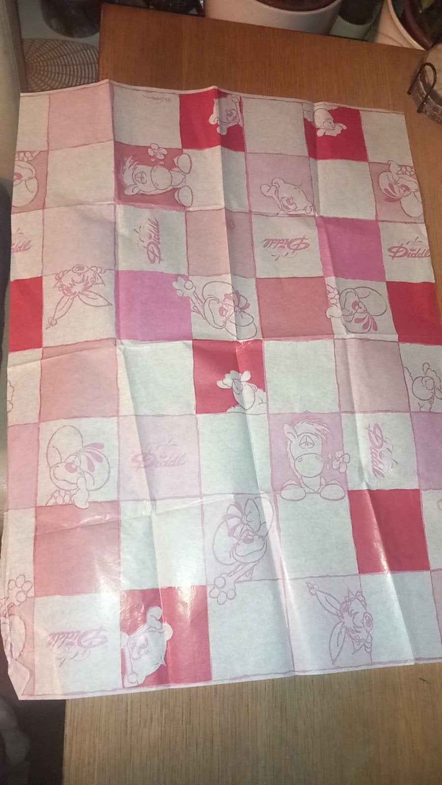 groot stuk Diddl Cadeau inpak Papier, Ophalen of Verzenden, Papier, Kaart of Schrift