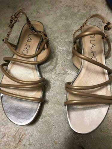 Di Lauro sandaal brons maat 38, Kleding | Dames, Bruin, Sandalen of Muiltjes, Ophalen of Verzenden, Di Lauro
