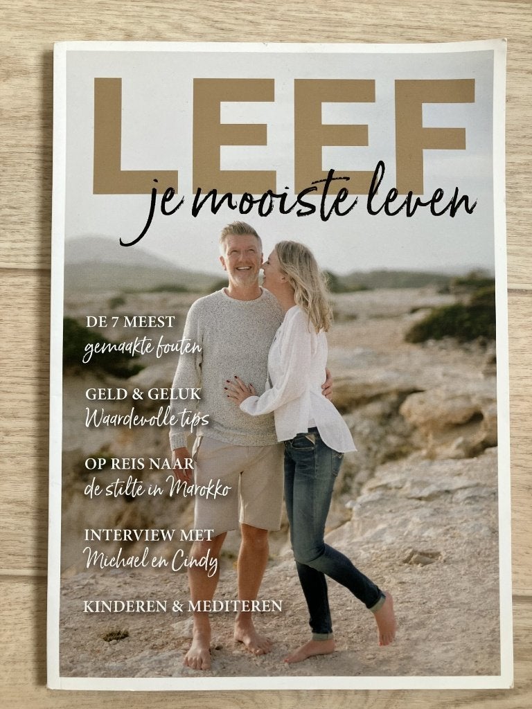 Tijdschrift Leef je mooiste leven - Michael Pilarczyk, Ophalen of Verzenden, Zo goed als nieuw, Overige typen