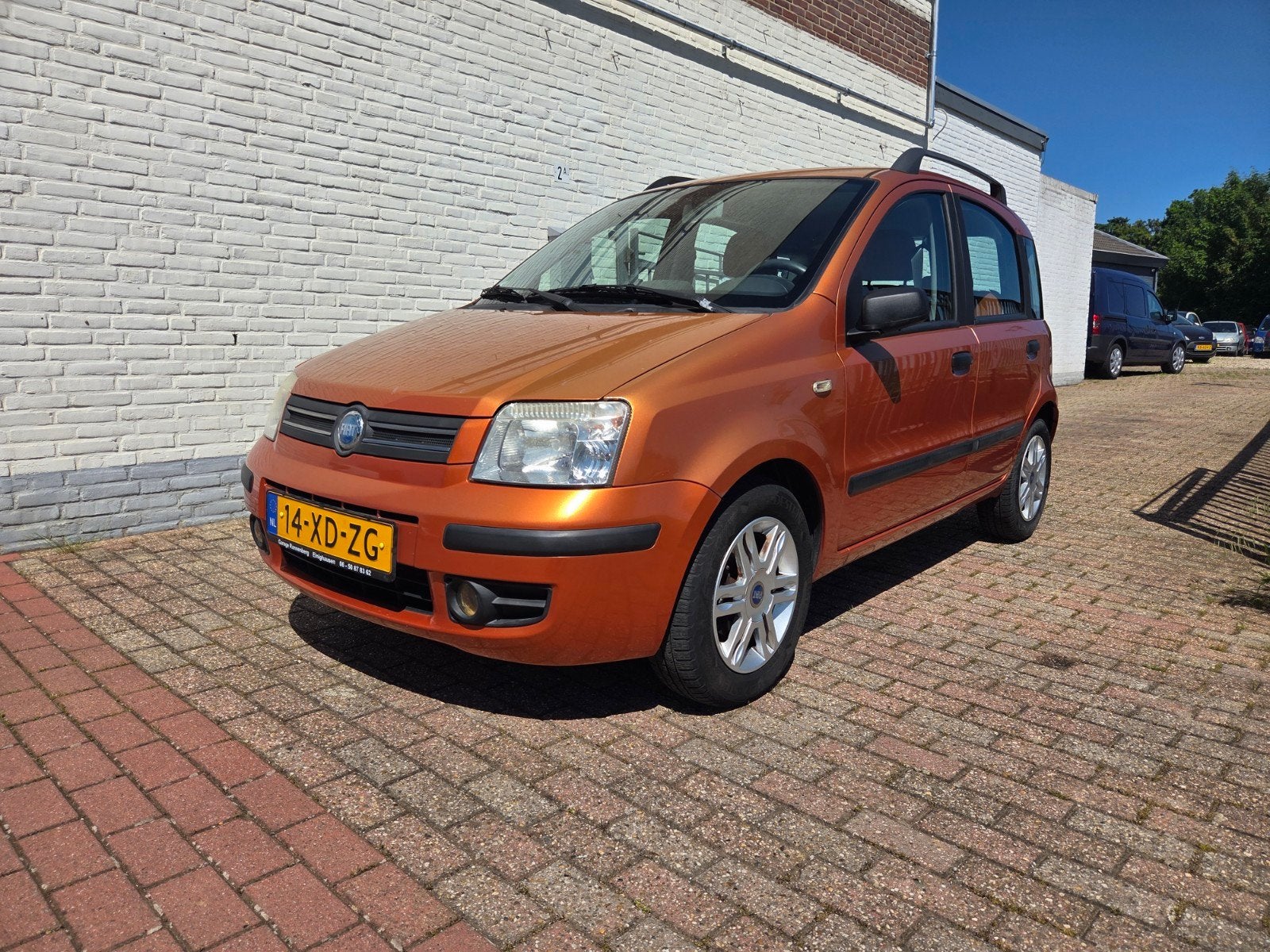 Fiat Panda 1.2 orange line airco, Voorwielaandrijving, Euro 5, Stof, Origineel Nederlands