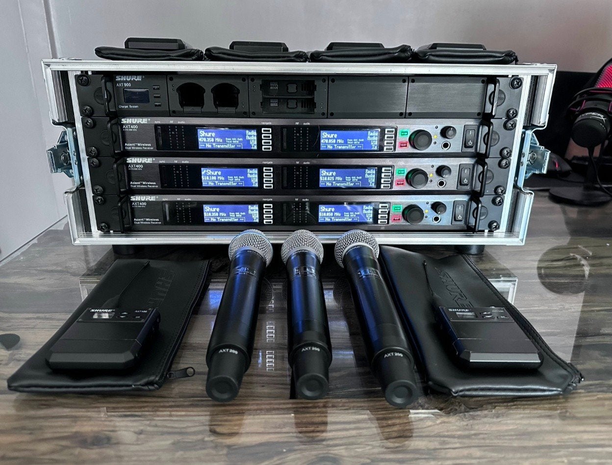Shure AXT400 Axient  (470-698 MHz), Muziek en Instrumenten, Ophalen, Zo goed als nieuw, Zangmicrofoon