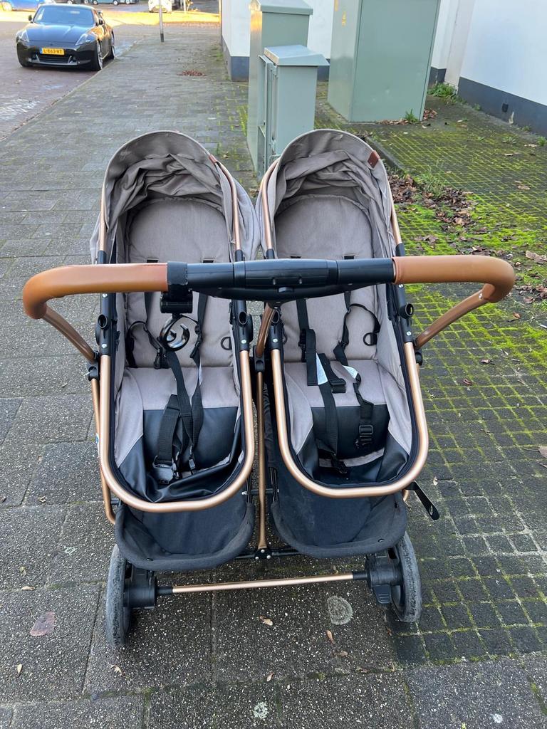 Chipolino Duowagen met 2 Adapters en 2 Maxi-Cosi's, Ophalen, Gebruikt
