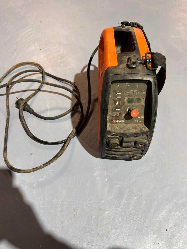 Kemppi Minarc Evo 150 Inverter Lasapparaat, Ophalen, Gebruikt, 150 tot 250 ampère, Inverter
