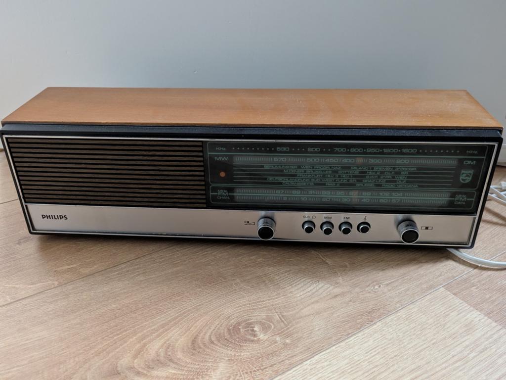 Philips Radio Jaren 70 Vintage Radio Audio, Ophalen of Verzenden