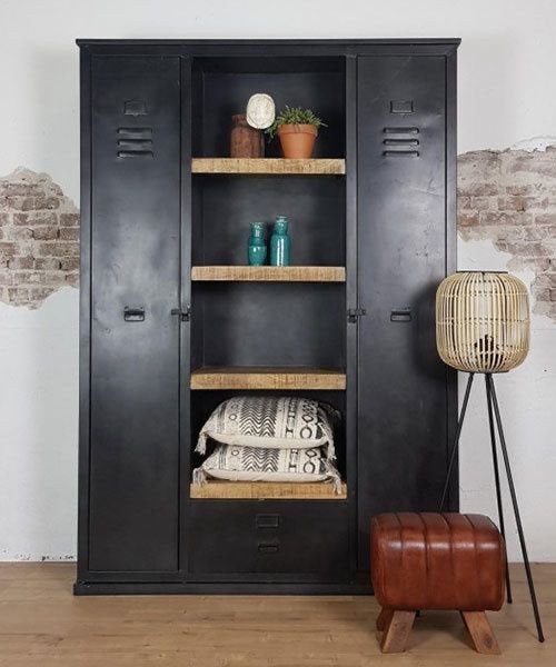 Lynn Locker Cabinet, Met lade(s), Zo goed als nieuw, Minder dan 150 cm, 150 tot 200 cm