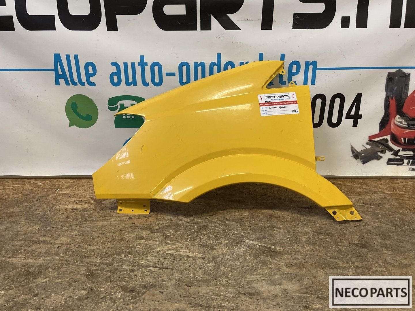 MERCEDES SPRINTER ZIJSCHERM SPATBORD ORIGINEEL, Auto-onderdelen, Carrosserie en Plaatwerk, Spatbord, Mercedes-Benz, Gebruikt, Ophalen of Verzenden