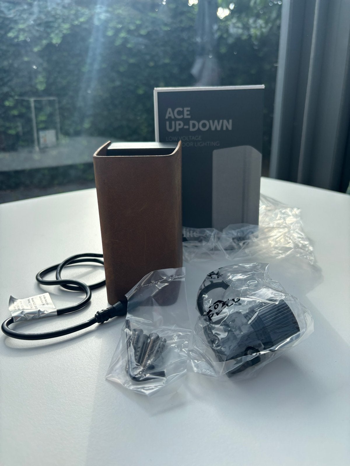 In-Lite Ace Up Down Corten 12V Buitenlamp, Overige materialen, Wandlamp, Nieuw, Ophalen of Verzenden