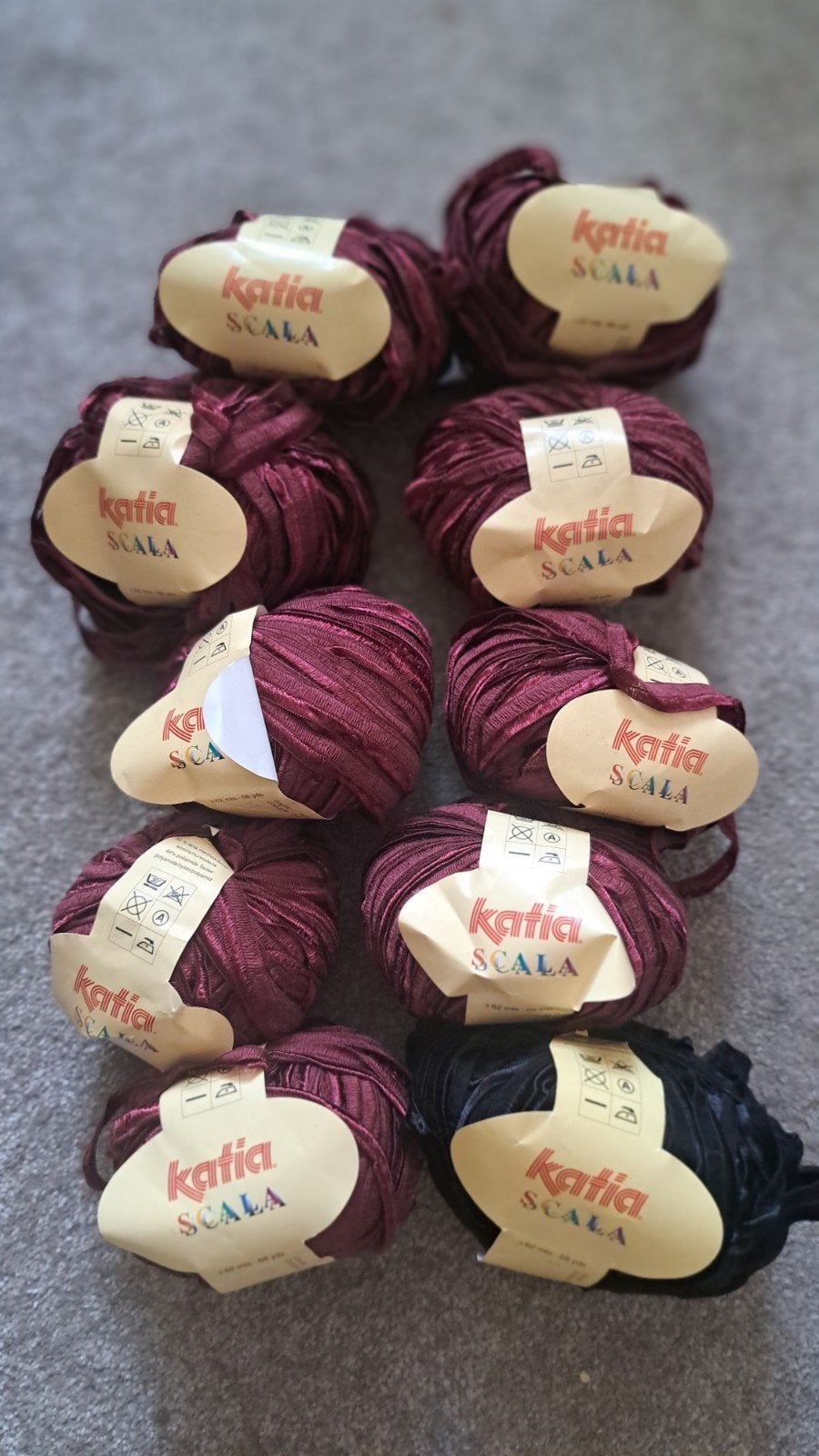 Katia Scala wol - 10 bollen, Ophalen of Verzenden, Nieuw, Breien of Haken, Wol of Garen
