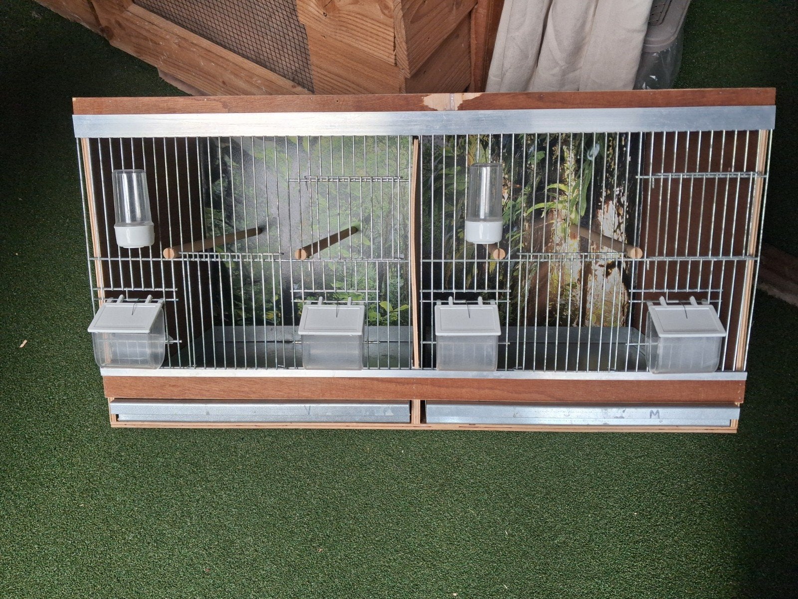 vogel kweekkooi. 81 breed 41 hoog 41 diep., Ophalen, Zo goed als nieuw, Hout, Broedkooi of Kweekkooi
