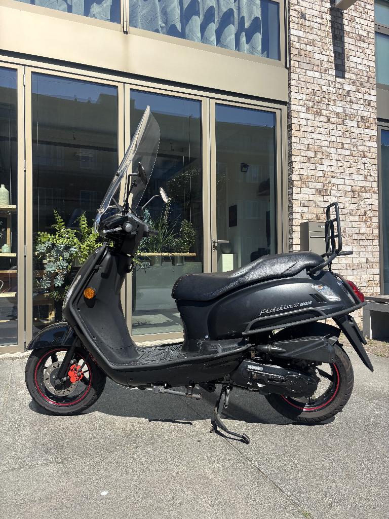 SYM Fiddle 2 50cc Euro 4 – Zeer nette staat – 10.500 km, Ophalen, Gebruikt, Benzine, Fiddle