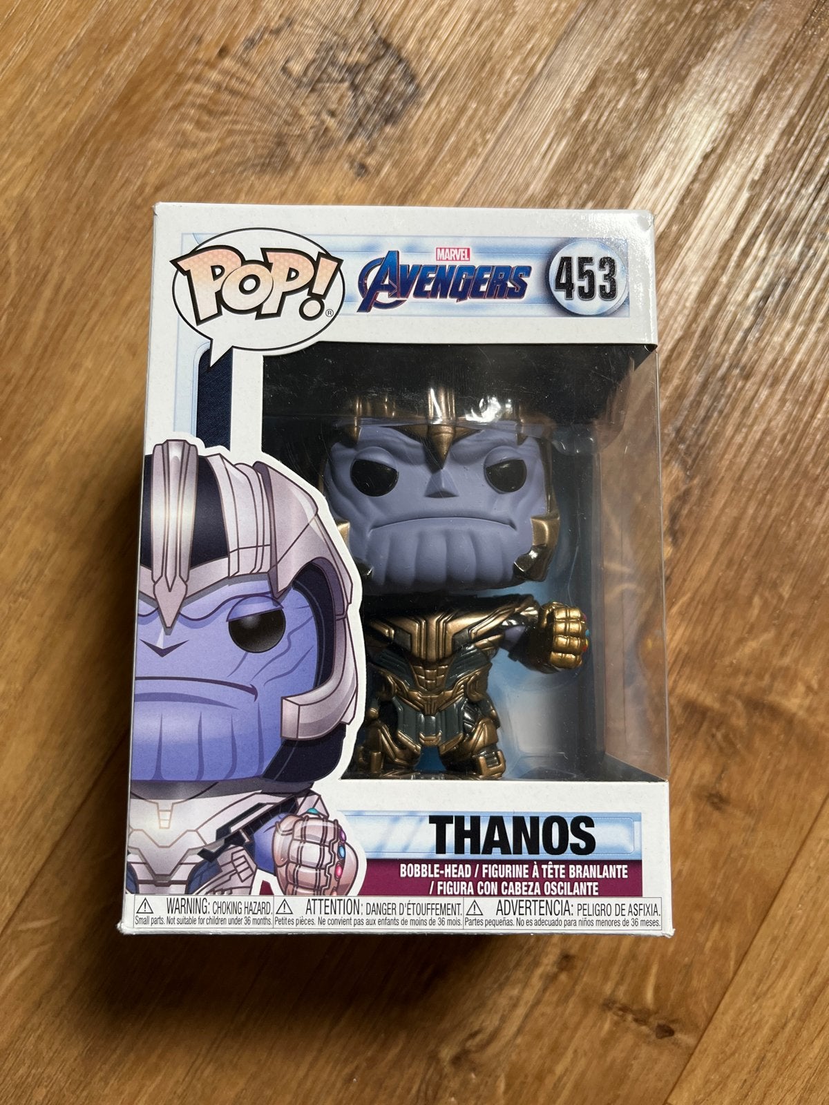 Funko Pop! Marvel Avengers Thanos Bobble-Head #453, Ophalen of Verzenden, Nieuw