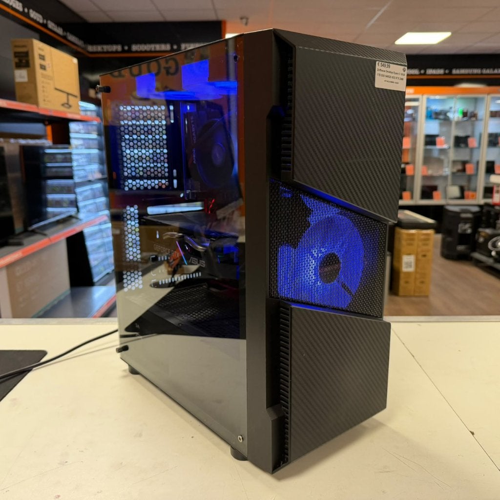 Zelfbouw Desktop Ryzen 5 16GB 1TB SSD 640GB HDD RTX 2060, Flex Ltd., Zo goed als nieuw, https://flex.com/contact-us, Nobelstraat 10, 5807 GA Oostrum LB, Limburg, Nederland