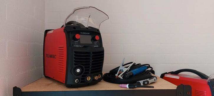 Showmodel KORTING! Rowac TIG AC DC 200p nieuw met garantie!, Doe-het-zelf en Verbouw, Gereedschap | Lasapparaten, Niet ingevuld