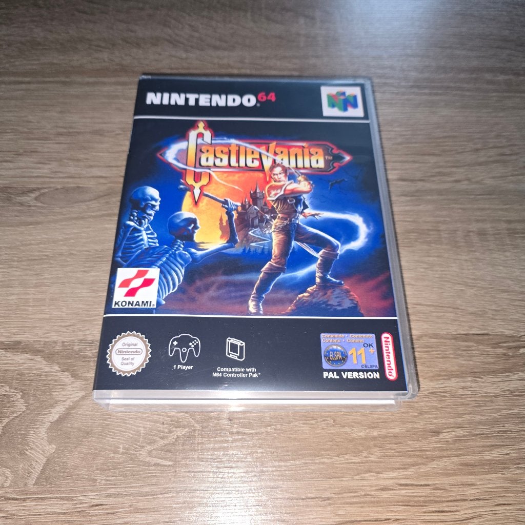 Castlevania N64 Game case (2), Spelcomputers en Games, Games | Nintendo 64, Avontuur en Actie, Verzenden, 1 speler, Zo goed als nieuw