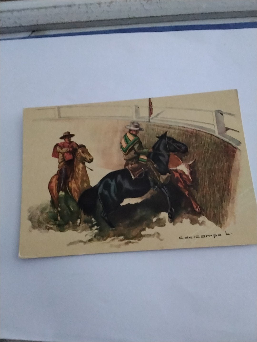 Carlos del Campo. CHILEENSE RODEO L, Ophalen of Verzenden