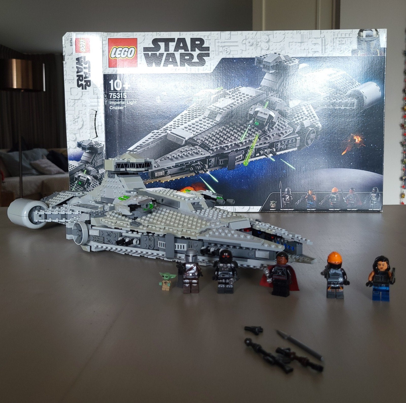 LEGO Star Wars Imperial Light Cruiser 75315, Lego, Ophalen of Verzenden, Zo goed als nieuw, Compleet