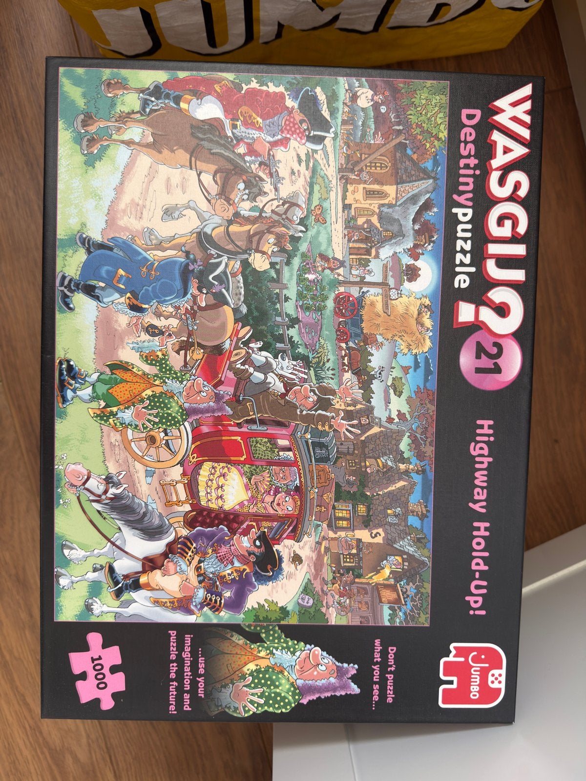 8 Wasgij Puzzels - 5x1000, 3x950 stukjes - Compleet, Ophalen, 500 t/m 1500 stukjes, Gebruikt, Legpuzzel