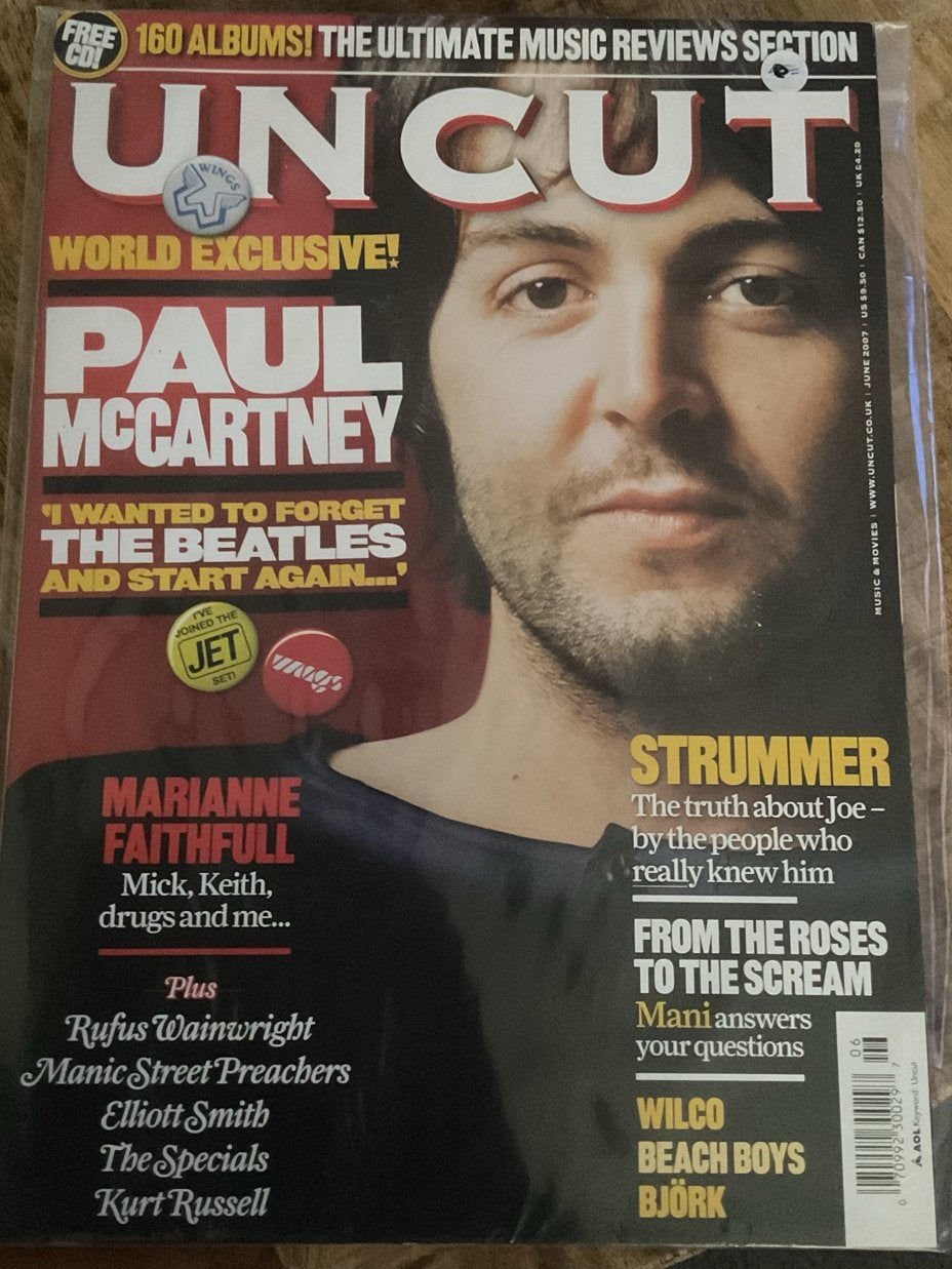 Uncut Magazine: Paul McCartney, Strummer, Marianne Faithfull, Verzenden, Zo goed als nieuw, Artiest