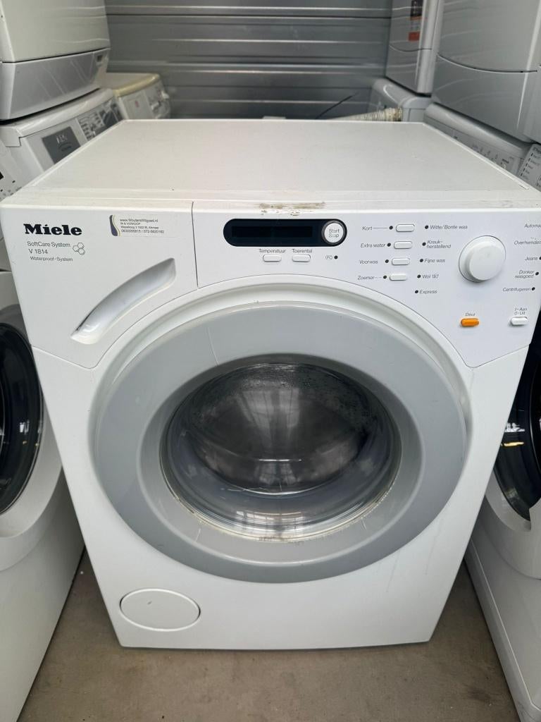 Miele wasmachine - schoon - garantie, Gebruikt, Ophalen of Verzenden, Voorlader, 85 tot 90 cm