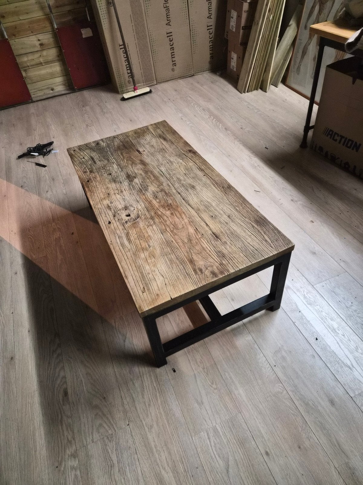 Salontafel, Ophalen, 100 tot 150 cm, 50 tot 100 cm, Zo goed als nieuw