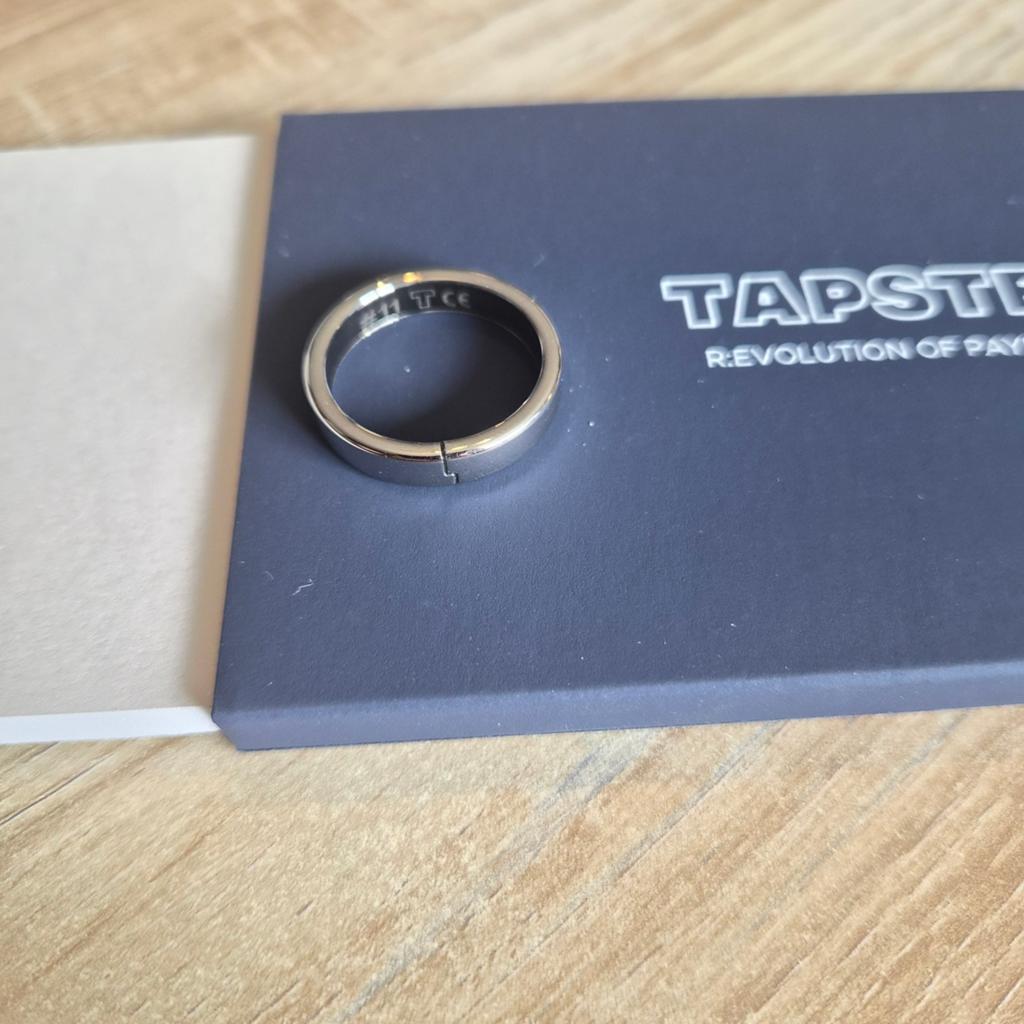 Tapster NFC INOX Ring US maat 11 NIEUW, 20 of groter, IJzer of Staal, Nieuw, Ophalen of Verzenden