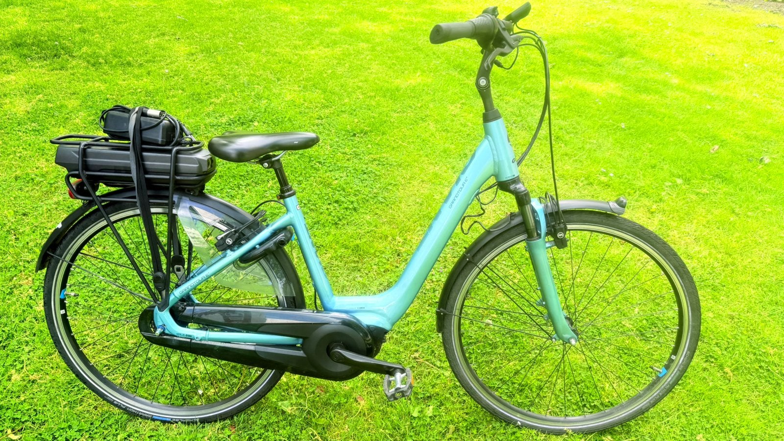 Nette goede unisex Elektrische fiets Giant GrandTour E+ 47cm, Fietsen en Brommers, Elektrische fietsen, Ophalen, Gebruikt, Giant