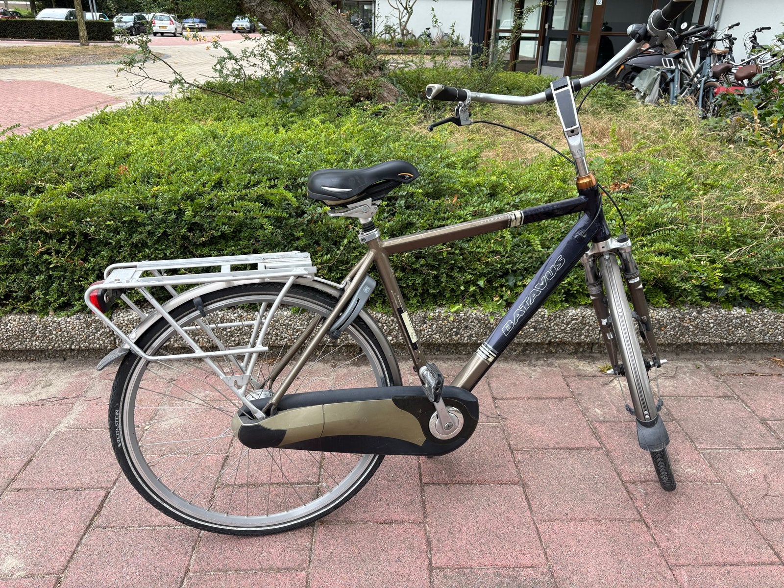 Batavus stadsfiets/stapfiets - Gebruikt, goede staat, Fietsen en Brommers, Fietsen | Dames | Damesfietsen, Ophalen, Velgrem, Versnellingen
