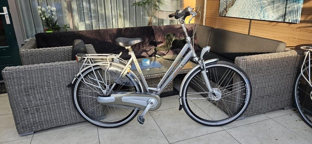 Gazelle Chamonix Primeur Damesfiets, Fietsen en Brommers, Fietsen | Dames | Damesfietsen, Ophalen, 53 tot 56 cm, Versnellingen