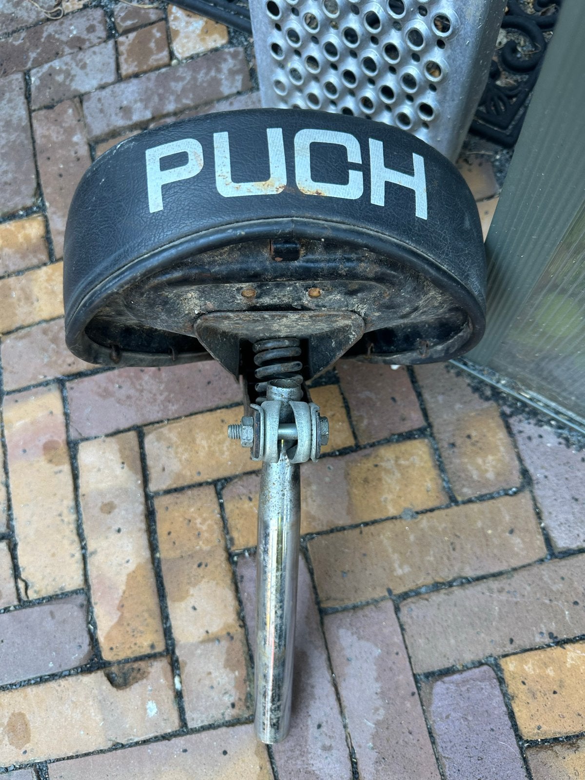 Puch 1 zitter zadel, Ophalen, Gebruikt, Zadel