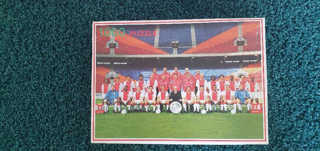 Ajax puzzel 1996 - 1997, Ophalen of Verzenden, Gebruikt, Ajax, Overige typen