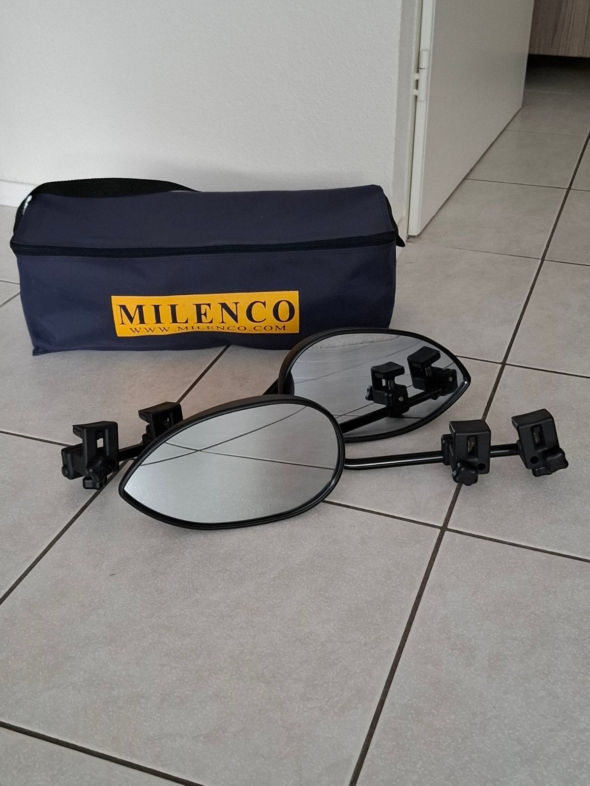 Set Milenco caravanspiegels, Ophalen of Verzenden, Zo goed als nieuw