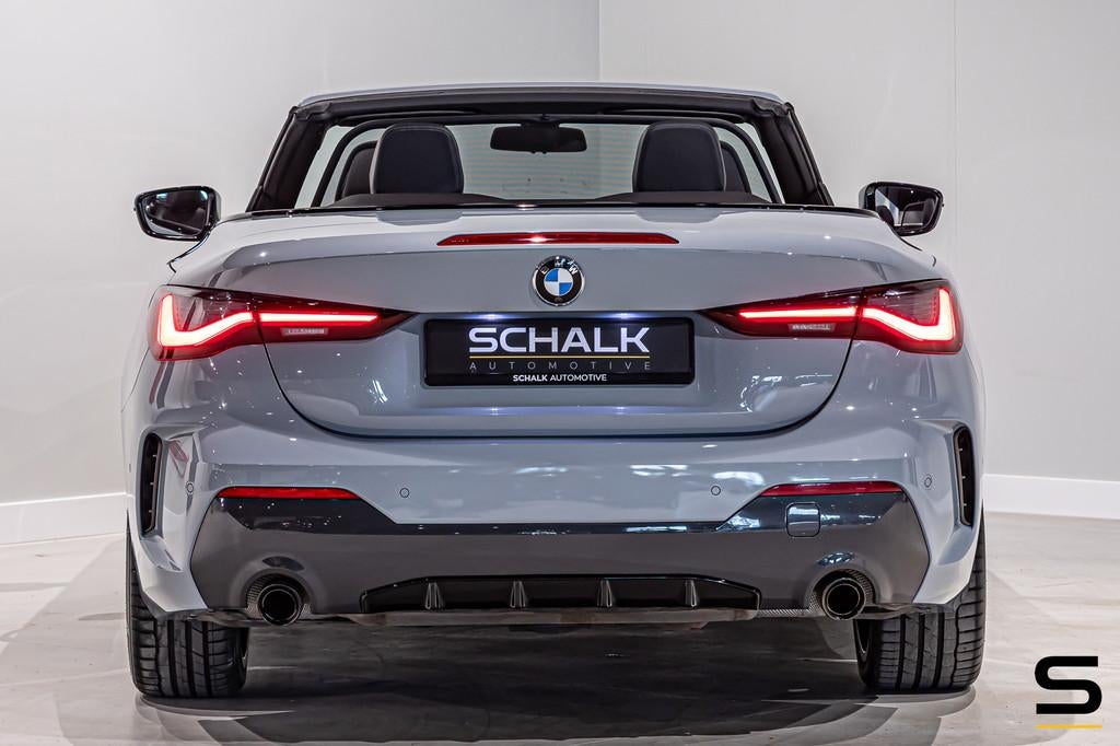 BMW 4-serie Cabrio 420i High Executive|LCI|M-sport PRO|H&K|, Auto's, BMW, Automaat, 1998 cc, Gebruikt, Zwart
