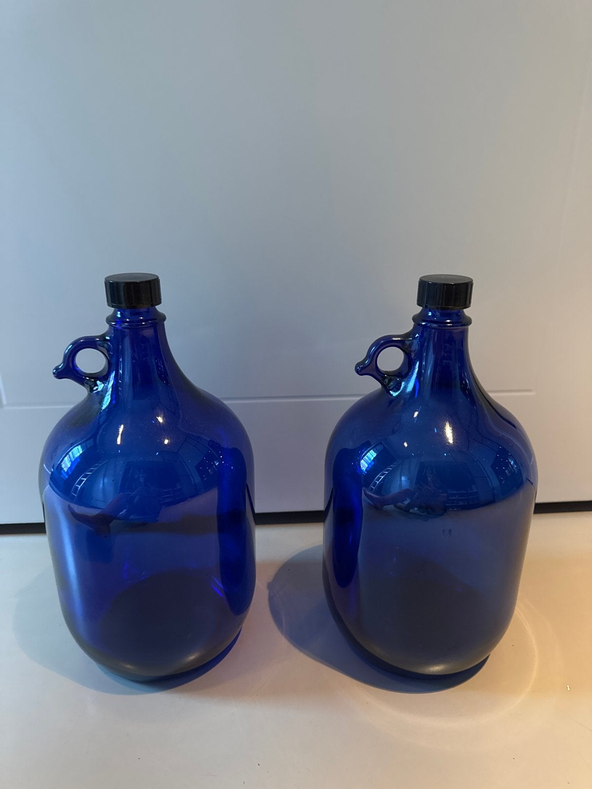 Set 2 5 liter Glazen fermentatie Flessen/Kruiken, Ophalen of Verzenden
