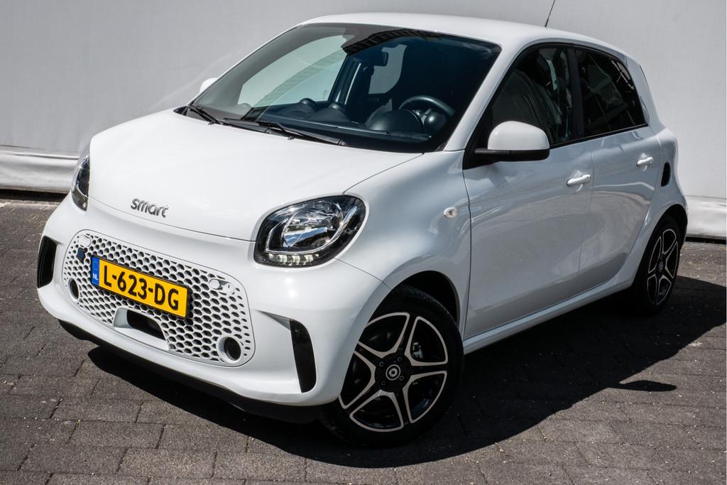 Smart Forfour EQ Comfort 18 kWh SOH 96% Stoelverwarming/ Cru, Automaat, 43 €/maand, Wit, Origineel Nederlands